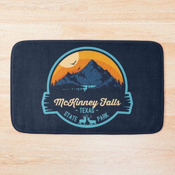 Item preview, McKinney Falls State Park Texas Vacation TX Souvenir Badge designed and sold by mountainfad.