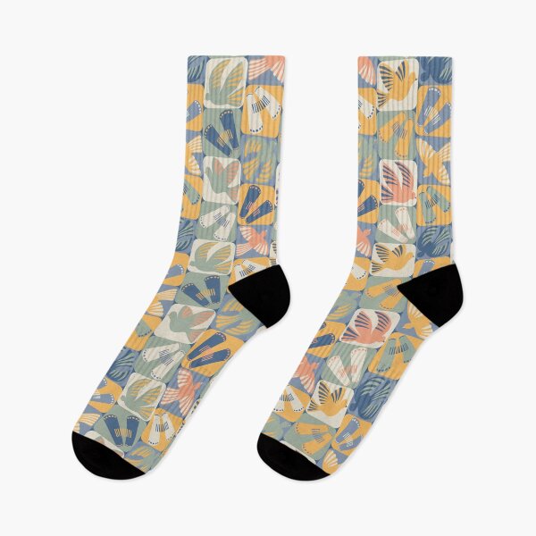 Item preview, Bird Watching | Geometric Pastel colors pattern designed and sold by CarolFreire.