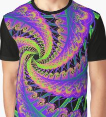 Stitching Graphic T-Shirt