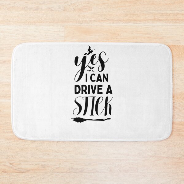 Item preview, Halloween Witch Yes I Can Drive A Stick  designed and sold by DesignisMine.