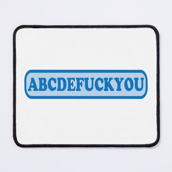 Item preview, ABC blue designed and sold by NoerdyundDoerty.