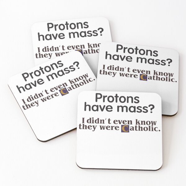 Item preview, protons have mass shirt designed and sold by JadynAltenwerth.