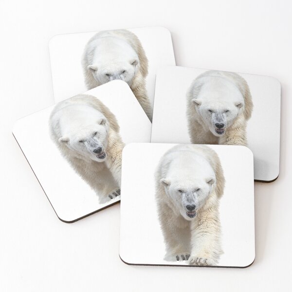 Item preview, Large Polar Bear Isolated on White Background designed and sold by svetlanna.