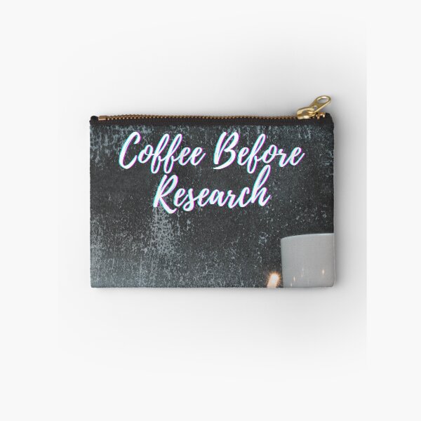 Item preview, Coffee before research -  Research scholar phd themed gifts (in Blue) designed and sold by RebelliousRosee.