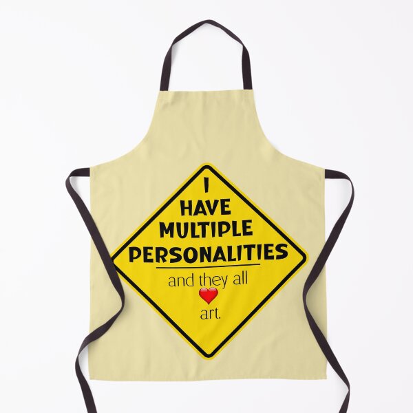 Item preview, Multiple personalities all love art designed and sold by mymemes71.