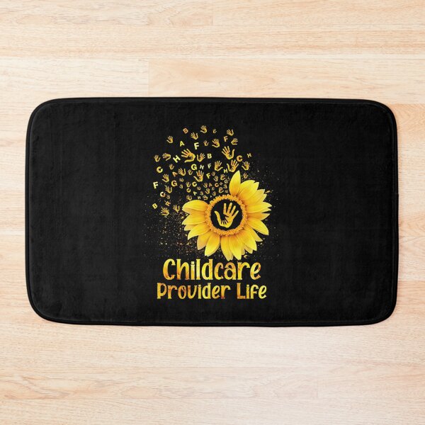 Item preview, childcare provider life sunflower teacher quote saying funny cute  designed and sold by beckadamr.