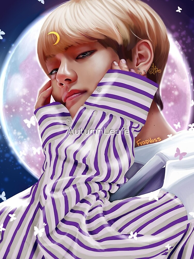 Disover "Moon Child" BTS V iPhone Case