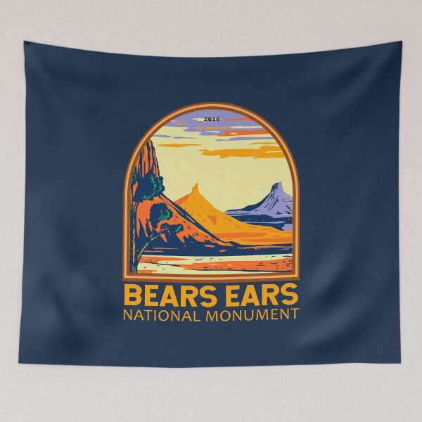 Item preview, Bears Ears National Monument Utah Emblem designed and sold by KrisSidDesigns.