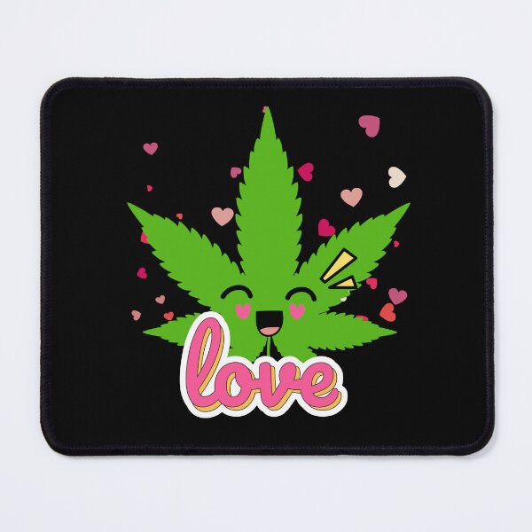 Item preview, Funny weed leaf Marijuana Cannabis love vibes designed and sold by ALLURE-minimal.