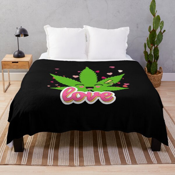 Item preview, Funny weed leaf Marijuana Cannabis love vibes designed and sold by ALLURE-minimal.