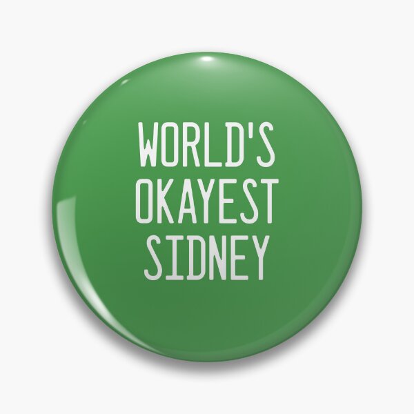 Item preview, World's Okayest Sidney designed and sold by TimespunThreads.