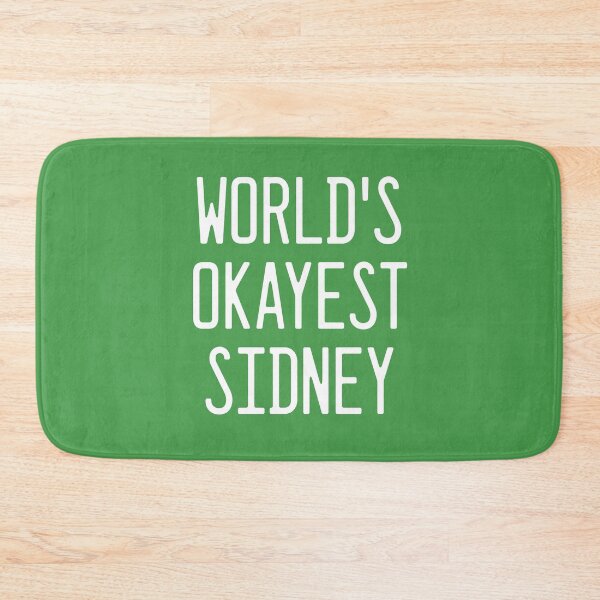 Item preview, World's Okayest Sidney designed and sold by TimespunThreads.