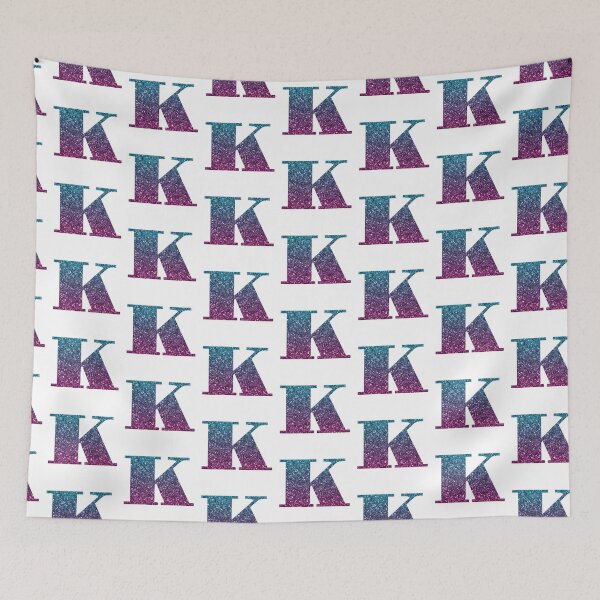 Aperçu de l'œuvre Gradient brillant initial de la lettre K créée et vendue par oli-ml.