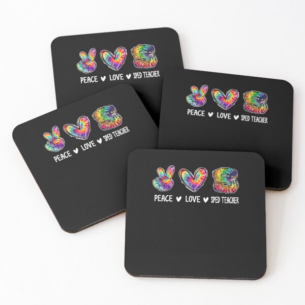Item preview, Peace Love Sped Teacher school special education teacher funny  designed and sold by beckadamr.