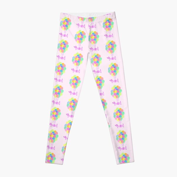 Pup Pup and Away! - Pink Leggings