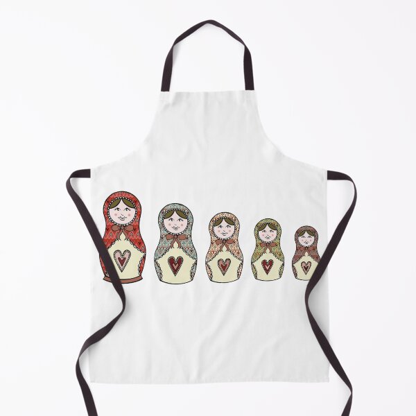 Item preview, Russian Dolls, Matryoshka Pattern 7 designed and sold by Helen McCartney Designs.