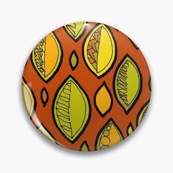 Item preview, fall leaves in red designed and sold by NitArtCafe.