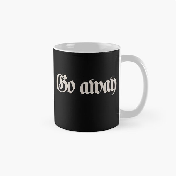 Item preview, Go Away Gothic Typography Design designed and sold by IronicBGear.