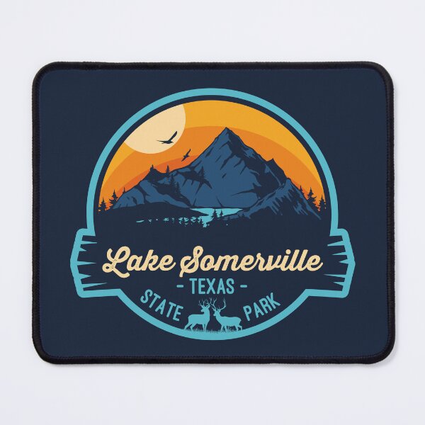 Item preview, Lake Somerville State Park Texas Vacation TX Souvenir Badge designed and sold by mountainfad.