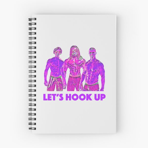 Item preview, LET'S HOOK UP (Dudes Violet Collection) designed and sold by LiverpoolStore.