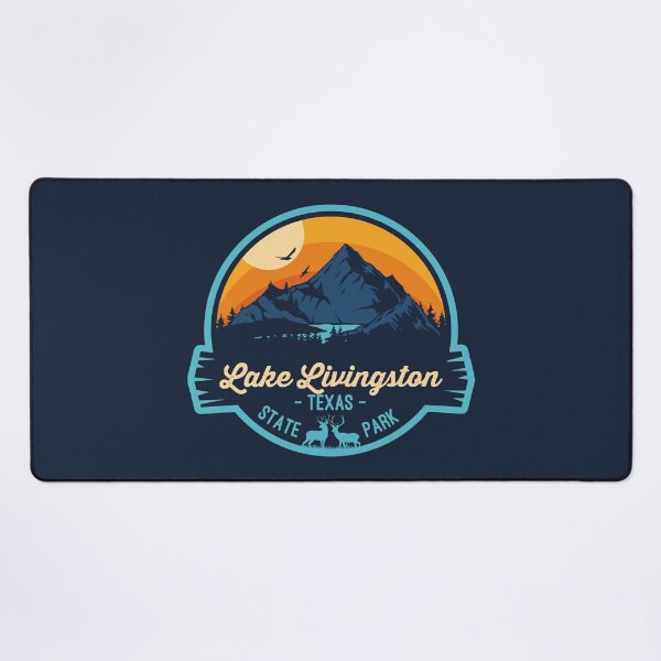 Item preview, Lake Livingston State Park Texas Vacation TX Souvenir Badge designed and sold by mountainfad.