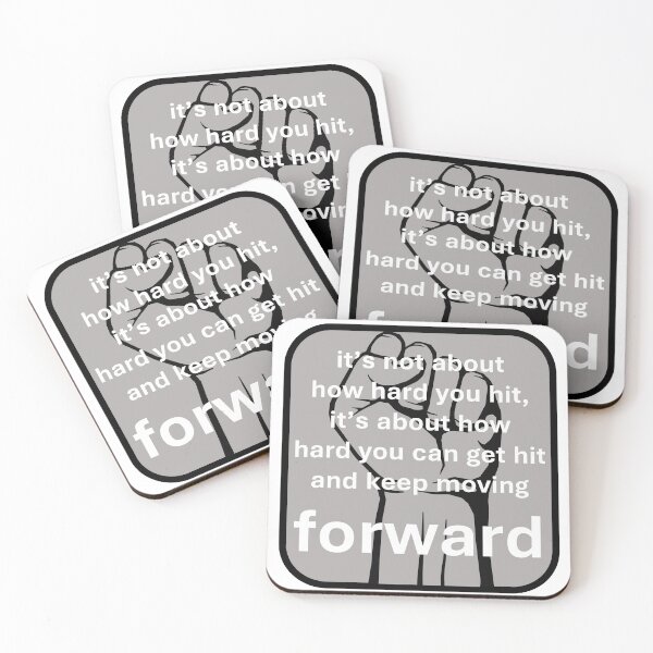 Item preview, Moving forward - grey designed and sold by NoerdyundDoerty.