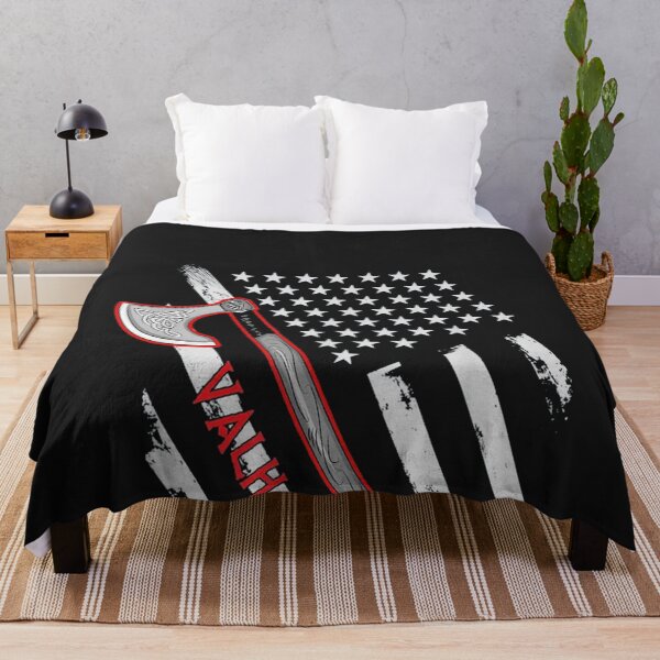 Item preview, Vintage American Viking USA Flag designed and sold by herrerabird67.