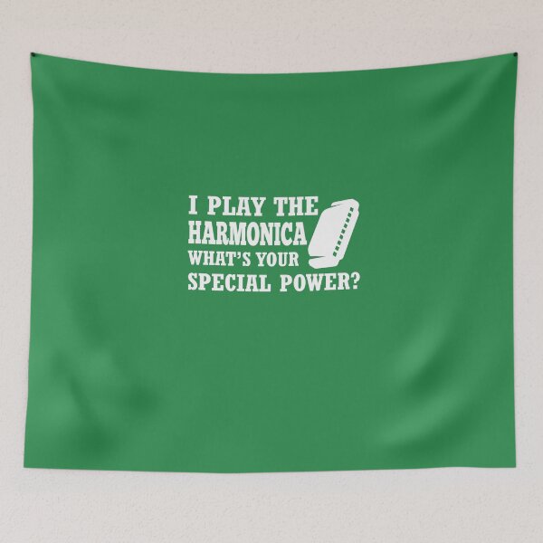 Item preview, I Play Harmonica What's Your Special Power? designed and sold by AlwaysAwesome.