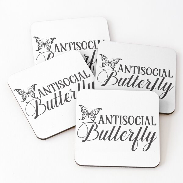 Item preview, Antisocial Butterfly designed and sold by Honeybee Designs.