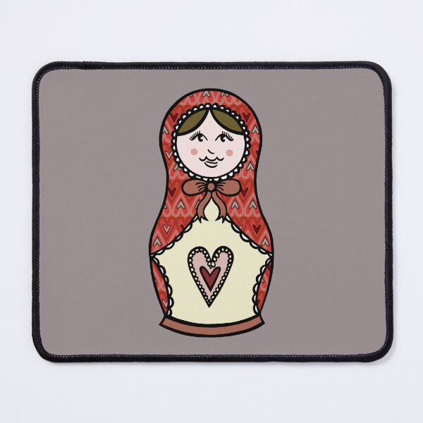 Item preview, Russian Dolls, Matryoshka Pattern 8 designed and sold by Helen McCartney Designs.