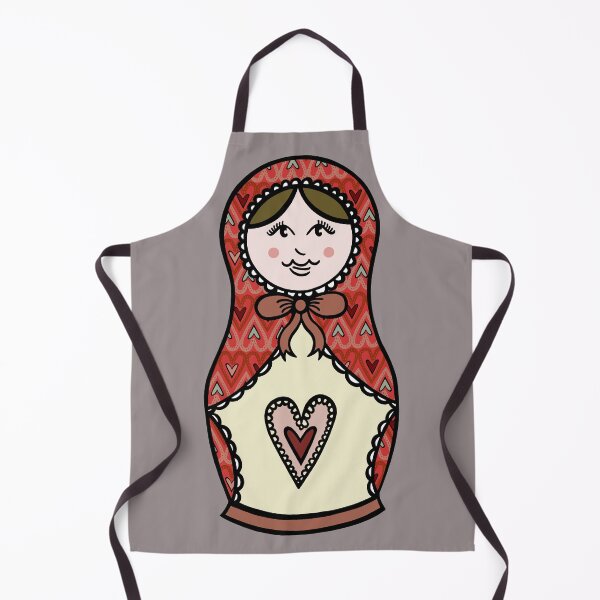 Item preview, Russian Dolls, Matryoshka Pattern 8 designed and sold by Helen McCartney Designs.