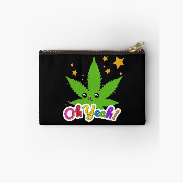 Item preview, Funny weed leaf Marijuana Cannabis Oh Yeah! designed and sold by ALLURE-minimal.