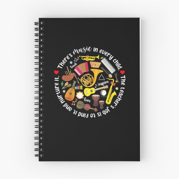 Item preview, There is Music in Every Child The Teacher's Job is to Find it and Nurture It motivational funny cute colorful designed and sold by beckadamr.