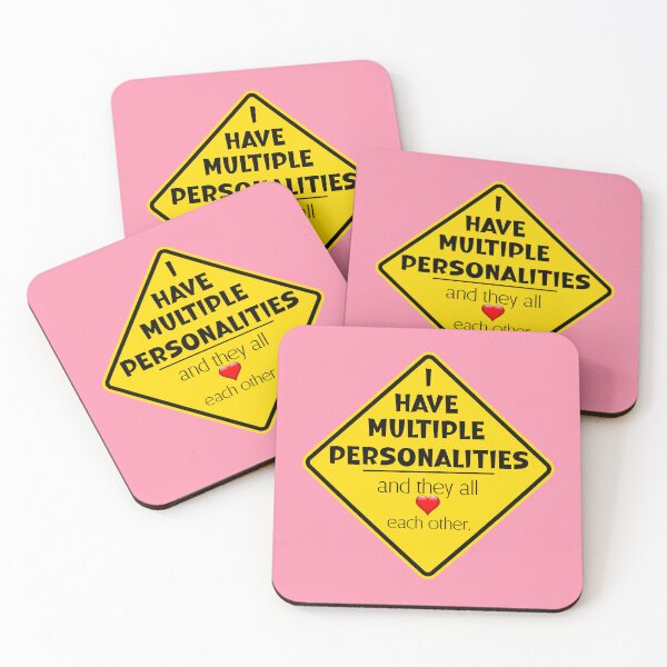 Item preview, Multiple personalities all love each other designed and sold by mymemes71.
