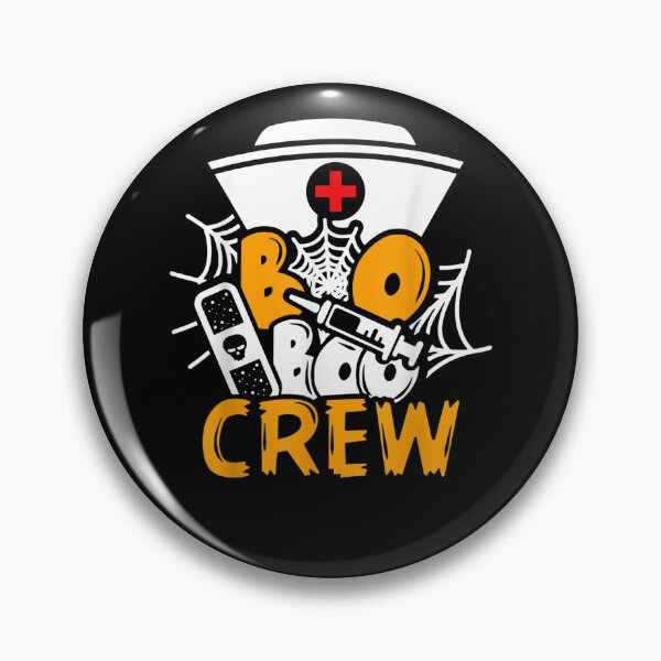 Item preview, Boo Boo Crew Nurse Halloween Witch Spooky Ghost  designed and sold by sarahbennetth.