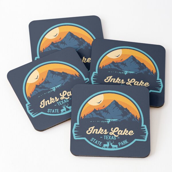 Item preview, Inks Lake State Park Texas Vacation TX Souvenir Badge designed and sold by mountainfad.