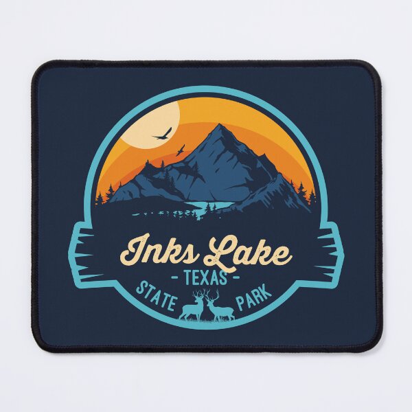 Item preview, Inks Lake State Park Texas Vacation TX Souvenir Badge designed and sold by mountainfad.