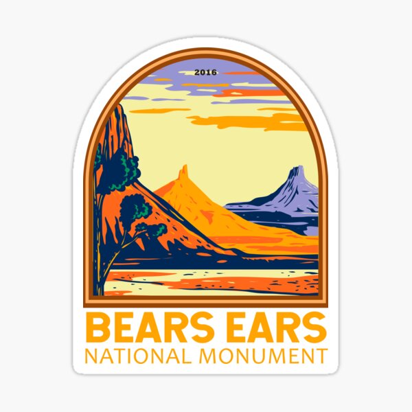 Item preview, Bears Ears National Monument Utah Emblem designed and sold by KrisSidDesigns.