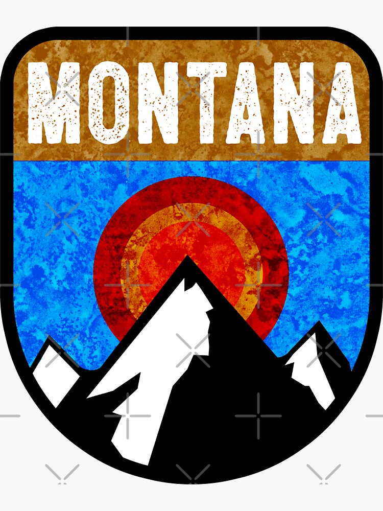MONTANA MOUNTAINS OUTDOORS NATURE SKIING YELLOWSTONE GLACIER BIG SKY BOZEMAN HIKING by MyHandmadeSigns