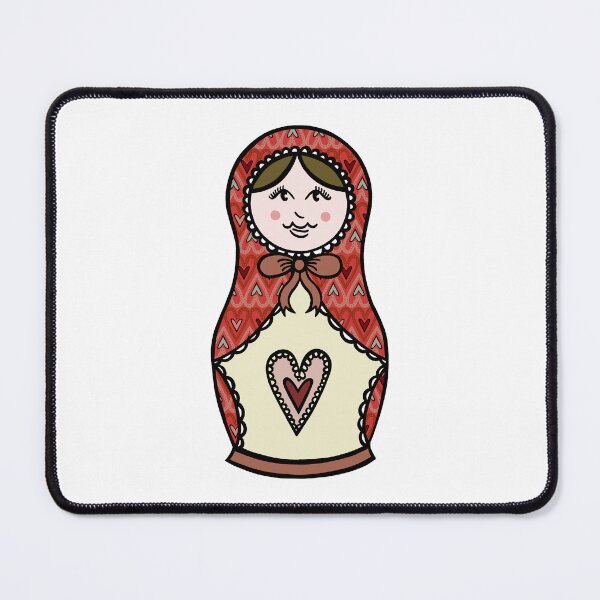 Item preview, Russian Dolls, Matryoshka Pattern 10 designed and sold by Helen McCartney Designs.