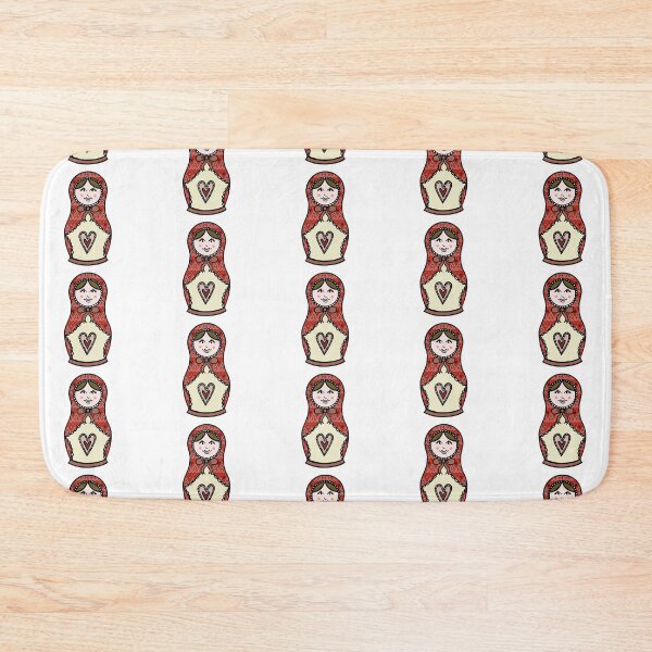 Item preview, Russian Dolls, Matryoshka Pattern 10 designed and sold by Helen McCartney Designs.