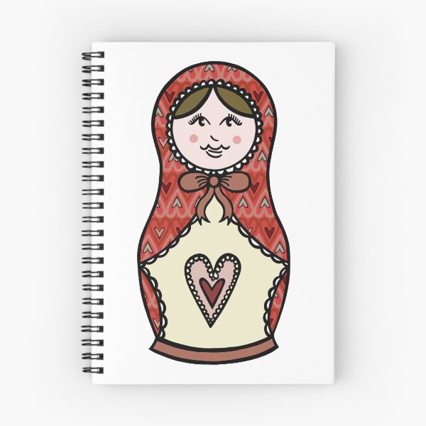 Item preview, Russian Dolls, Matryoshka Pattern 10 designed and sold by Helen McCartney Designs.