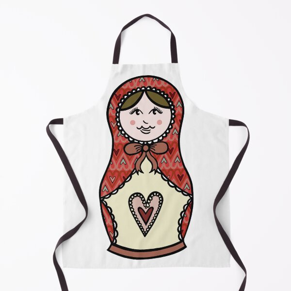 Item preview, Russian Dolls, Matryoshka Pattern 10 designed and sold by Helen McCartney Designs.