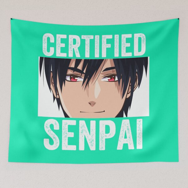 Item preview, Funny Anime Merch - Certified Senpai designed and sold by AbuVodena.