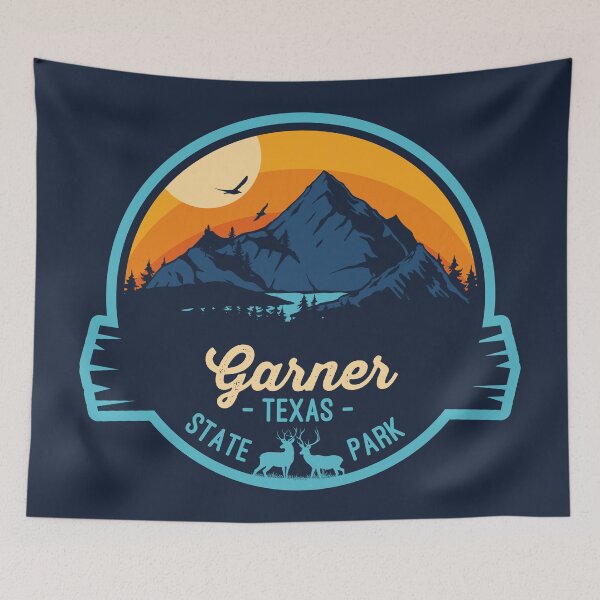 Item preview, Garner State Park Texas Vacation TX Souvenir Badge designed and sold by mountainfad.