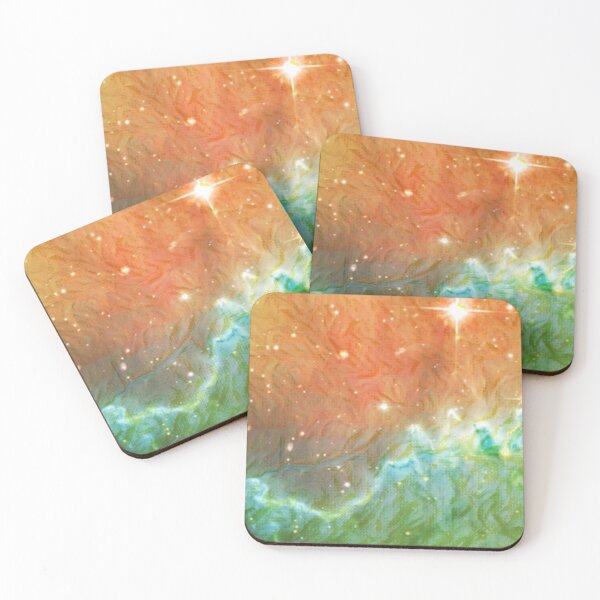 Item preview, Starry Orange and green designed and sold by sylbealvaguez.
