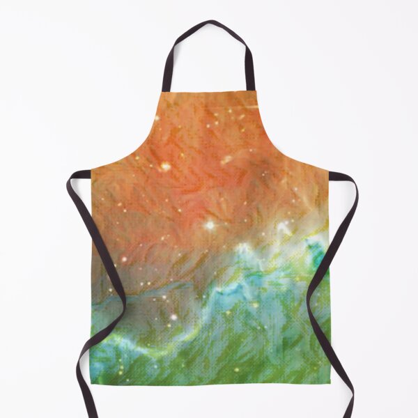 Item preview, Starry Orange and green designed and sold by sylbealvaguez.