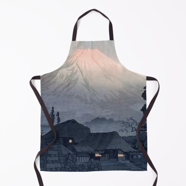 Item preview, Mount Fuji 富士山 From Mizukubo (1932)  by Hiroaki Takahashi designed and sold by JapaneseArtShop.
