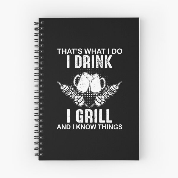 Item preview, I Drink I Grill And I Know Things Barbeque Beer Party designed and sold by haselshirt.