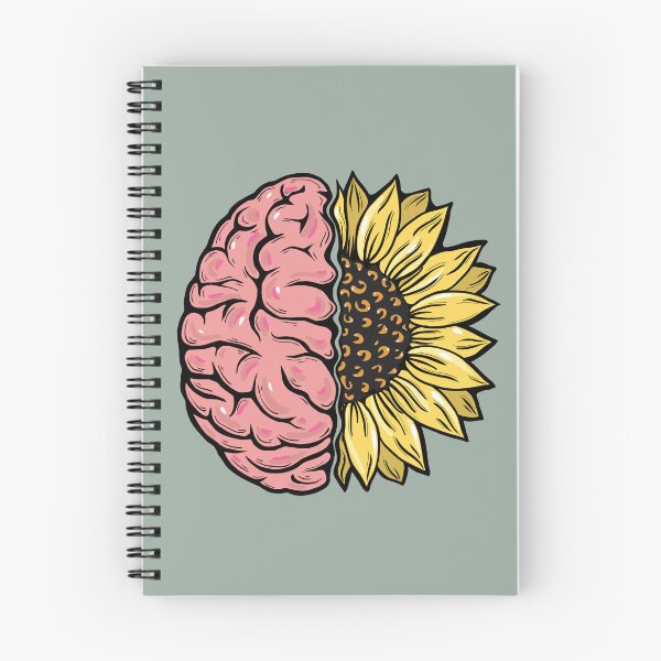 Artikelvorschau, Intelligent, Psychologie und psychische Gesundheit, Sonnenblumen und Gehirn entworfen und verkauft von Collagedream.